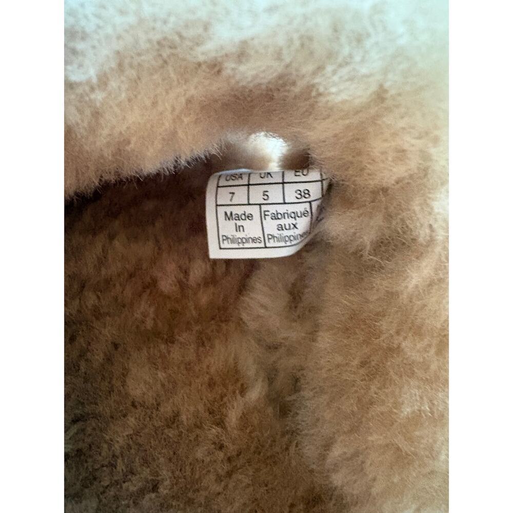 UGG Chestnut Tan Cheetah Speckles Scuffita House Slippers 7 - Picture 6 of 11
